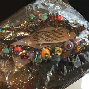 Czech Glass Beads Magnetic Bracelet